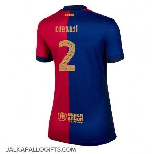 Barcelona Pau Cubarsi #2 Kotipaita Naiset 2024-25 Lyhythihainen